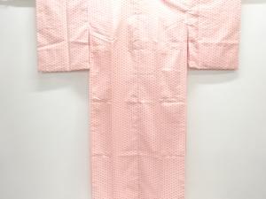 麻の葉模様単衣長襦袢
